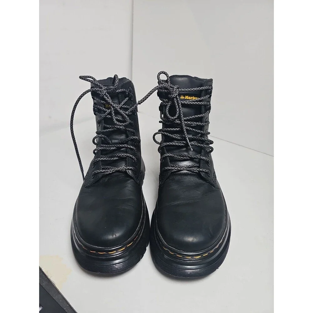SEMI-NEW Dr. Martens Us Men 5/us Ladys Sz 6 Hiking Boots  BLACK